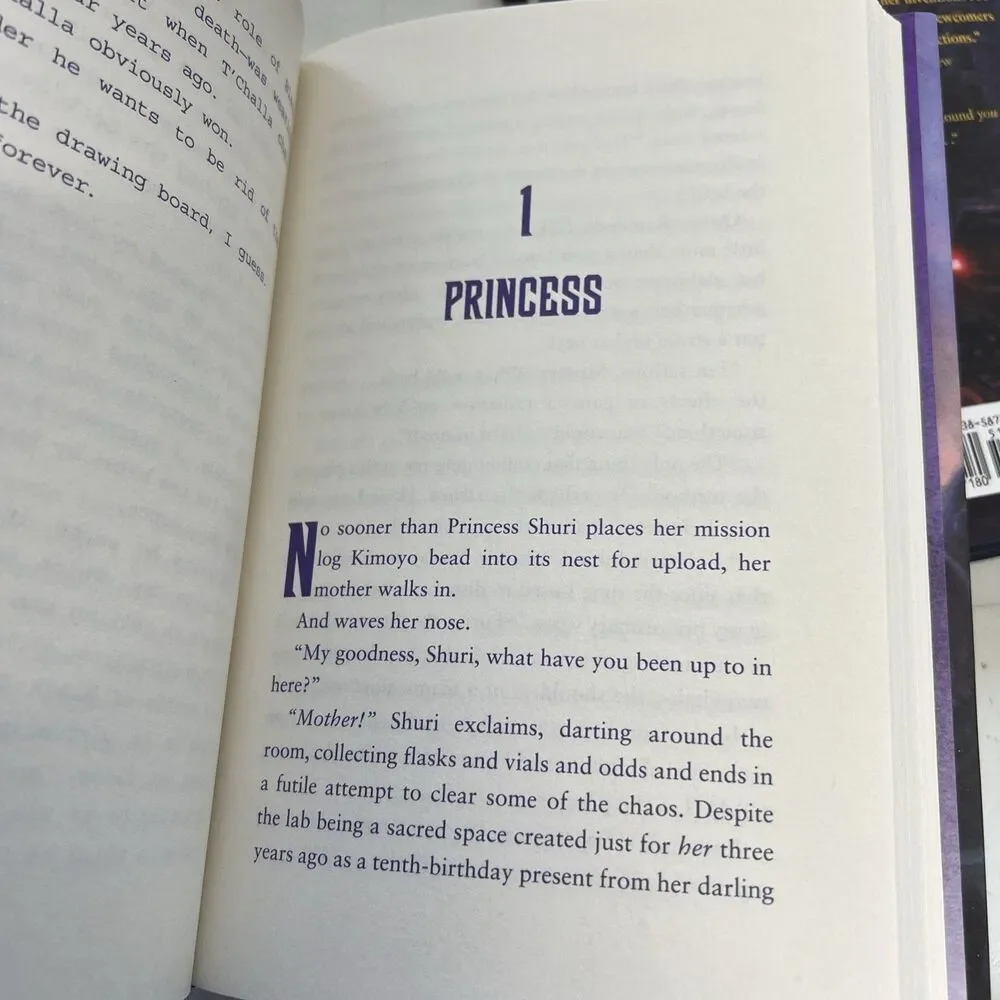 Shuri : A Black Panther Novel & The Vanished Hardcover Lot Of 2 Nic Stone